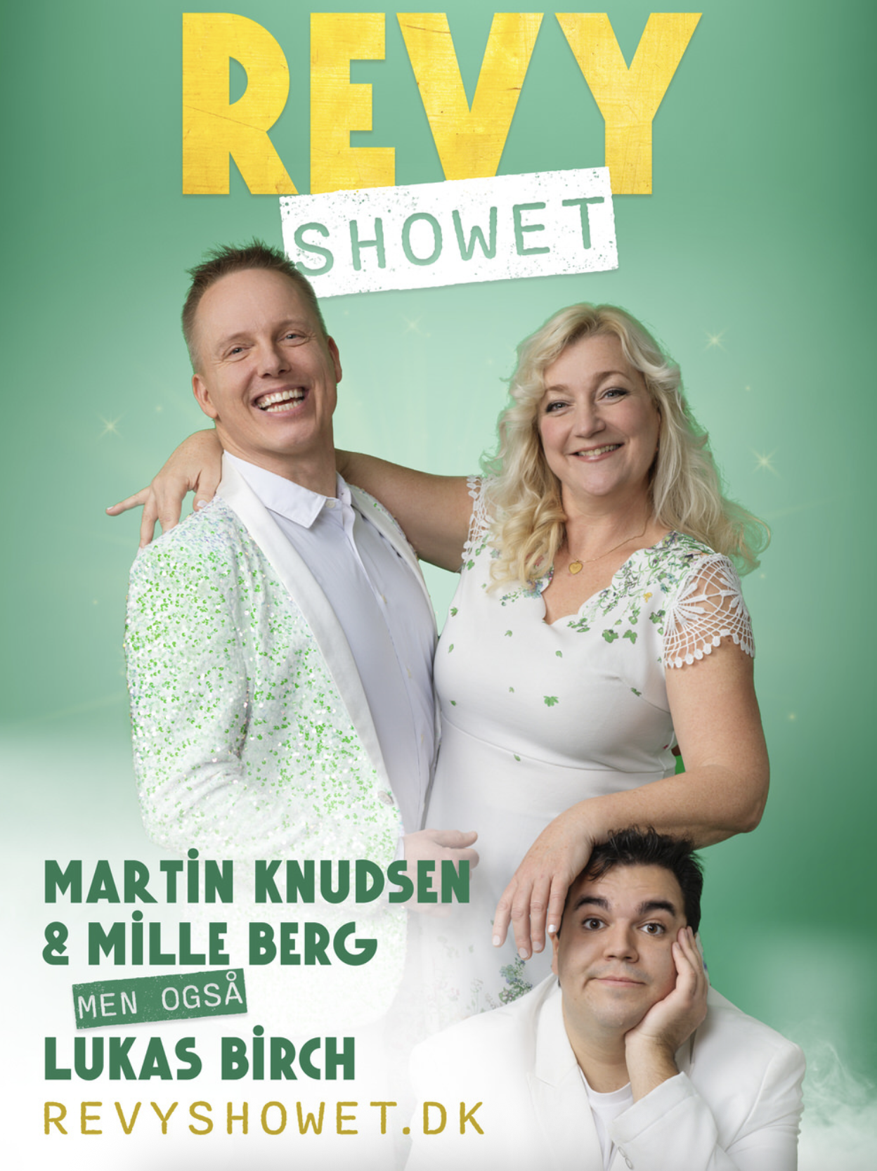 Revy Showet 2026 - Martin Knudsen, Mille Berg og Lukas Birch